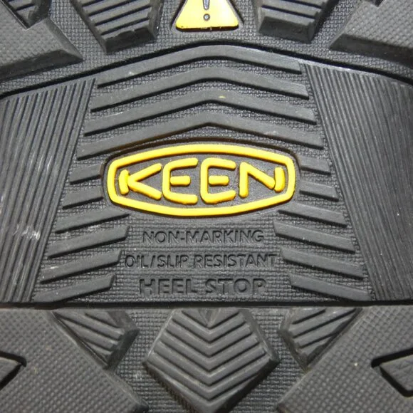 EUC Keen Utility Women’s Carbon Toe Work Boots Brown Leather Size 8 - Picture 11 of 13